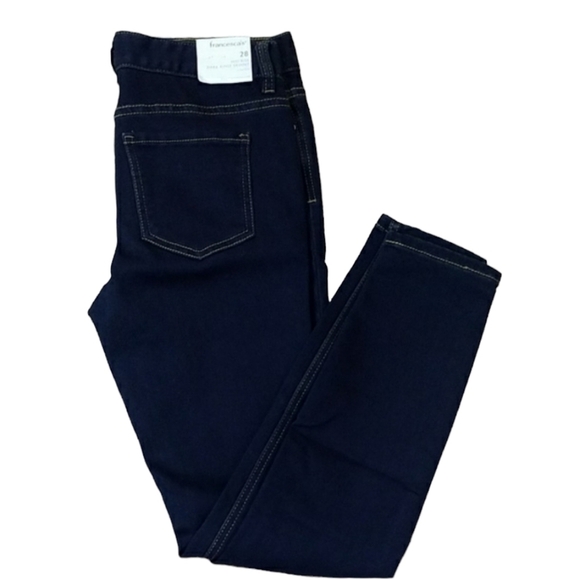 FRANCESCA'S Dark Denim Skinny Jeans Size 28 - Picture 11 of 11